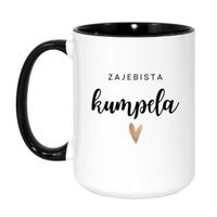 Duży Biało-Czarny 450 ml