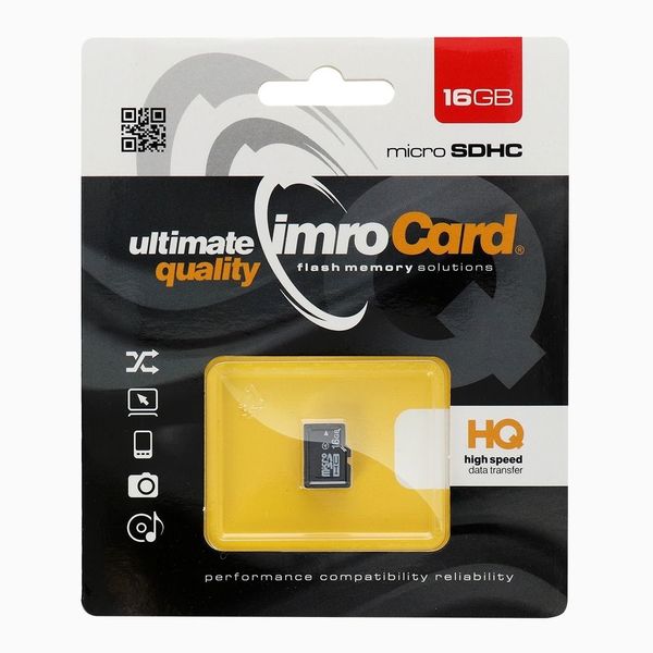 IMRO karta pamięci microSD 16GB zdjęcie 1