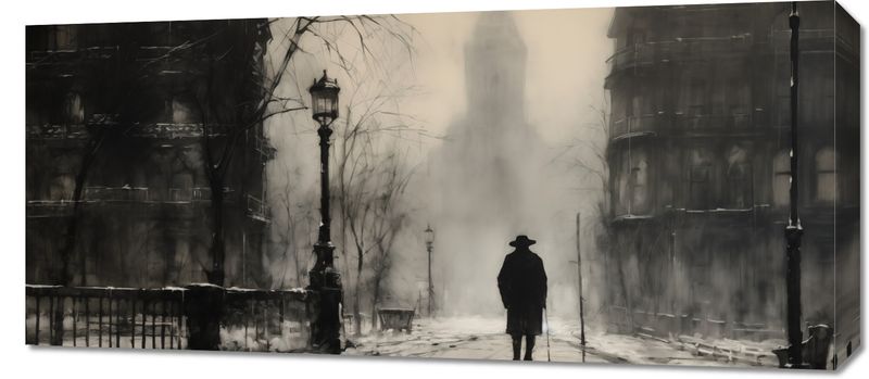 Obraz 90x40cm Mgła nad Londynem zdjęcie 1