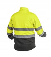 EXTER kurtka ostrzegawcza softshell żółta L (52) Hoegert Technik