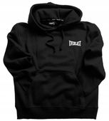 Bluza EVERLAST z Kapturem Czarna nierozpinana Bawełna