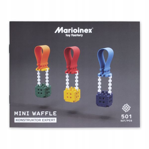 MINI WAFFLE KONSTRUKTOR EXPERT 501EL 3+ MARIOINEX zdjęcie 9