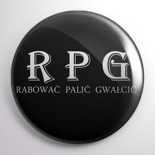 Przypinka RPG na Arena.pl