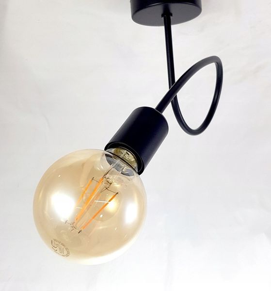 Kinkiet ścienny kręcony drut LOFT EDISON 1x E27 zdjęcie 8