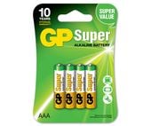 bateria super alkaline aaa 1.5v 4 sztuk - gp24a-uw4