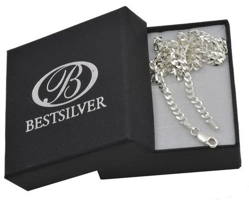 Męski łańcuszek srebrny Pancerka 70cm Srebro 925 na Arena.pl