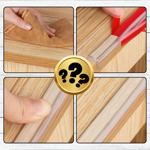 bezbarwna taśma zabezpieczająca kanty mebli listwa na rogi osłona krawędzi na Arena.pl