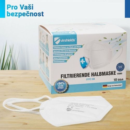 10 szt. - maska ​​ochronna Virshields® FFP2 na Arena.pl