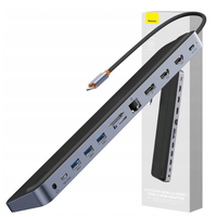 baseus elitejoy gen2 uniwersalny hub usb 12w1 z kablem usb-c 25cm