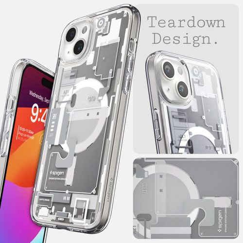 spigen ultra hybrid mag magsafe iphone 15 plus zero one white na Arena.pl