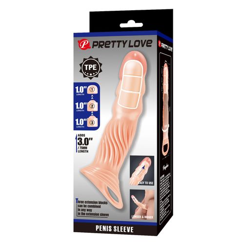 Pretty Love 3.0" Adjustable Penis Sleeve Extender na Arena.pl