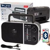 RADIO KUCHENNE BUDOWLANE MINI BLUETOOTH USB SD PRZENOŚNE NA BATERIE ANTENA