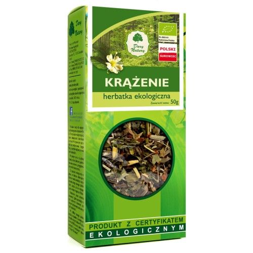 Herbatka Krążenie EKO 50g DARY NATURY zdjęcie 1