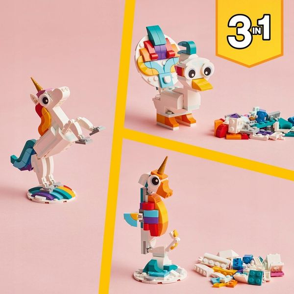 LEGO Creator 31140 Magiczny jednorożec Prezent zdjęcie 4