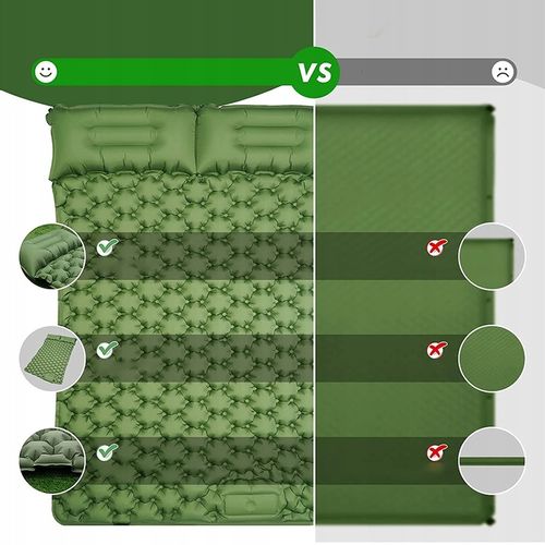 MATA SAMOPOMPUJĄCA KARIMATA DMUCHANA MATERAC 195X125 CM na Arena.pl