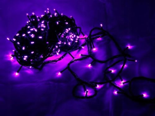 LAMPKI CHOINKOWE 500 LED FIOLETOWE 38M ŚWIATEŁKA NA CHOINKĘ LED ZEWNĘTRZNE na Arena.pl