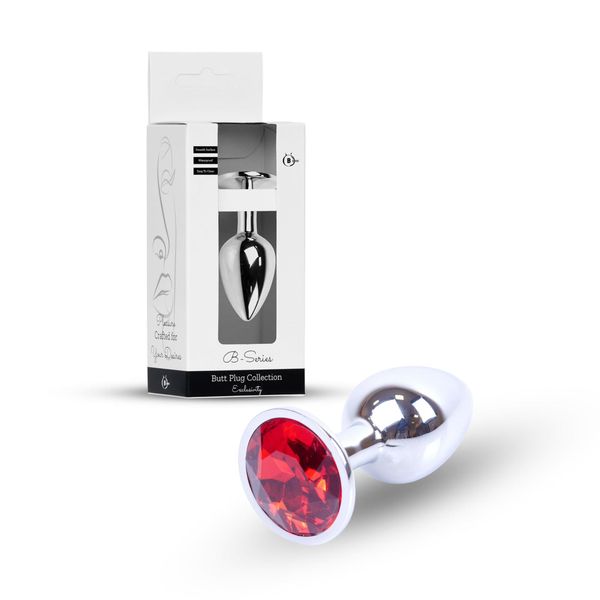 Plug-Jewellery Silver Plug- Red zdjęcie 9