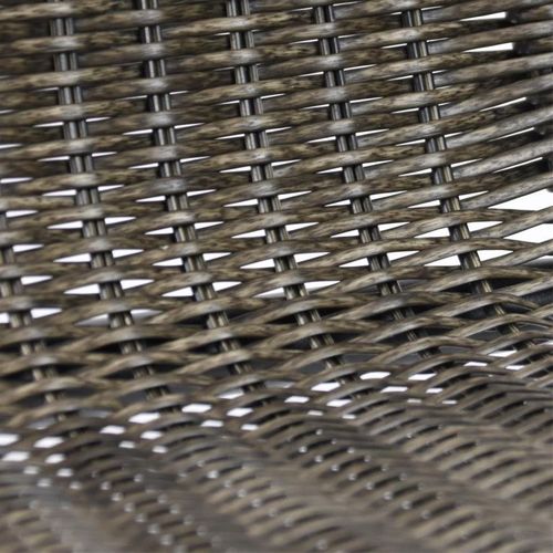 Krzesło ogrodowe bistro, sztaplowane, ciemnoszare na Arena.pl