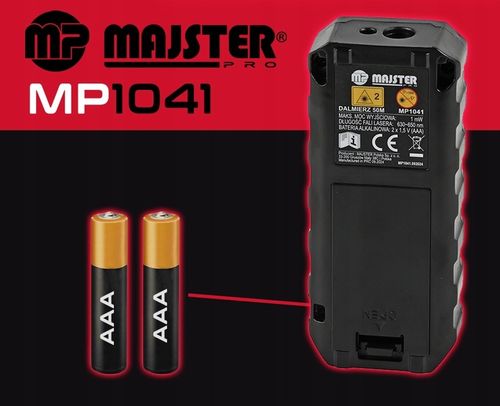 DALMIERZ LASEROWY MIERNIK ODLEGŁOŚCI CYFROWY 50M poziomica KĄTOMIERZ na Arena.pl