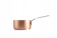 Mauviel Copper rondel mały garnek do gotowania 16cm 1,5l miedziany indukcja