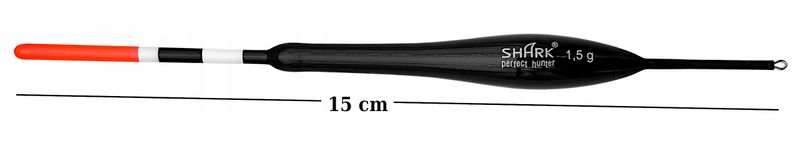 Spławik Przelotowy z BALSY SHARK Perfekt Hunter 1,5 g / 15 cm zdjęcie 2