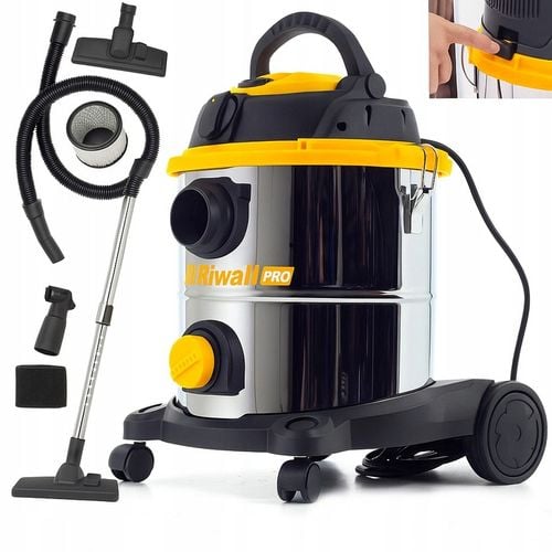 Riwall Zyga 2 bezworkowy odkurzacz przemysłowy sucho-mokro z na Arena.pl