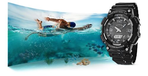 Zegarek Męski CASIO SOLAR AQ-S810W-1AVEF CASIO na Arena.pl