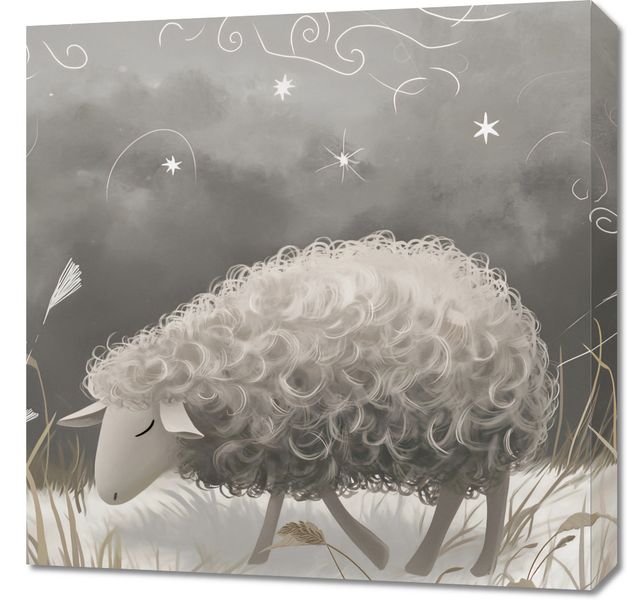 Obraz 60x60cm Bujna Owca zdjęcie 1