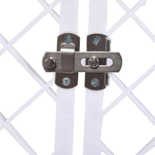 Zagroda dla Psa 90x90x60cm Biała na Arena.pl