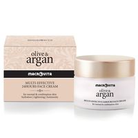 MACROVITA Olive & Argan Multi-Effective naturalny 24-godzinny krem do cery normalnej i mieszanej 50ml