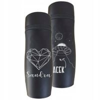 Kubek termiczny termos butelka 2w1 320 ml Kamille