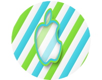 Opłatek na tort Apple