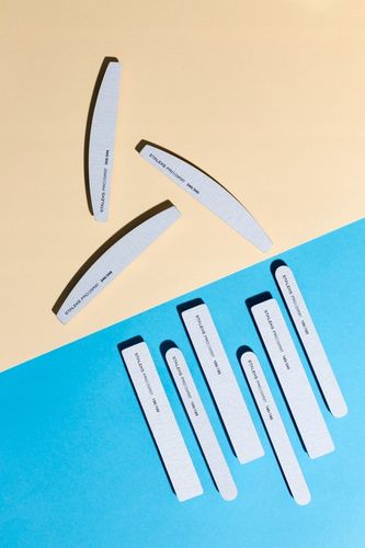 STALEKS Pilnik Łódka Do Paznokci Mineralny Expert 100/180 - 25 sztuk na Arena.pl