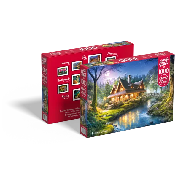 Puzzle 1000 elementów. Chata Leśniczego 30684 zdjęcie 8