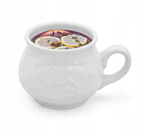 Komplet 2x KUBEK kamionkowy DO GRZAŃCA na grzane wino piwo zestaw do wina na Arena.pl