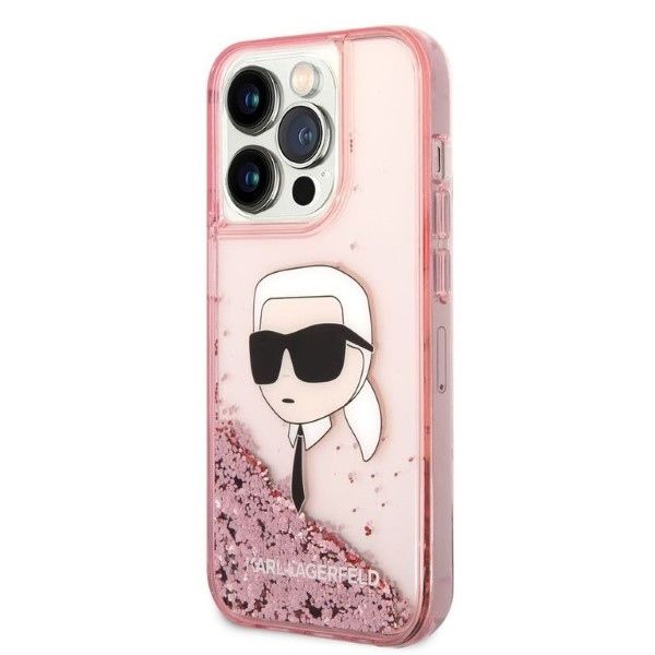 Etui Karl Lagerfeld do iPhone 14 Pro Max, Różowy zdjęcie 2