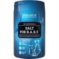HOLISTA SALT FOR BARF SÓL NIEJODOWANA DIETA BARF ELEKTROLITY MINERAŁY 400G