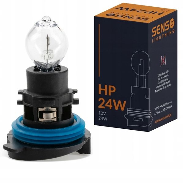 ŻARÓWKA SENSO HP24W DZIENNE CITROEN PEUGEOT ALFA zdjęcie 1