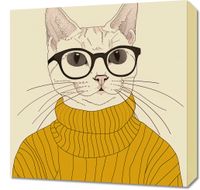 Obraz 50x50cm Intelektualista