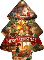 Puzzle świąteczne choinka dla dzieci 454 elementów 8+ Merry Christmas