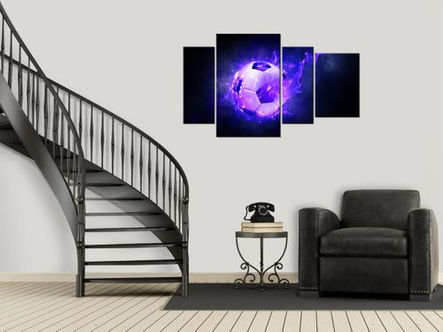 Płonąca piłka 135x80cm GRATISY na Arena.pl