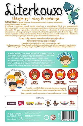 Gra Mały Odkrywca, Literkowo na Arena.pl