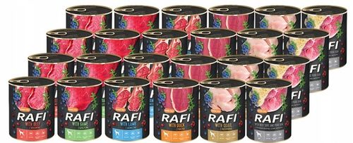 DOLINA NOTECI Rafi dla psa mix smaków 30x800g na Arena.pl