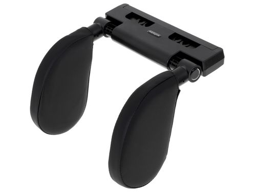 Zagłówek Samochodowy Regulowany Ergonomiczny na Głowę Szyję Miękki Czarny na Arena.pl