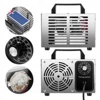 GENERATOR OZONU OZONATOR MOCNY DO DOMU SAMOCHODU 48 000 MG/H Timer