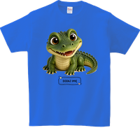 Koszulka T-shirt dla dzieci - Aligator - Dodaj imię jeśli chcesz