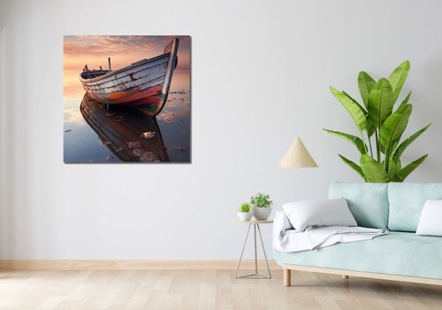 Obraz 90x90cm Odosobniona Przystań na Arena.pl