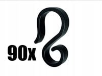 90x HACZYK RYNNOWY do lampek świątecznych wieszaki na rynnę