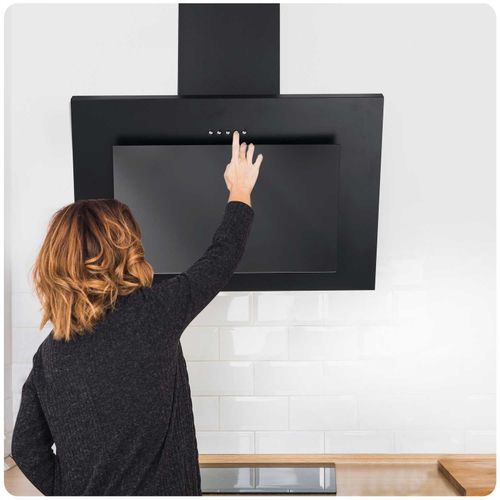 Okap kuchenny kominowy 60 cm Berdsen BT-215 czarny na Arena.pl