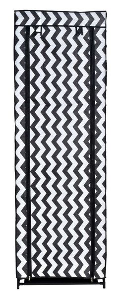 Szafka tekstylna na buty Lea - zebra zdjęcie 3